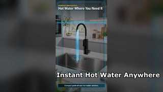 Faucet Air Panas Instan Pemanas Listrik 3400W untuk Rumah
