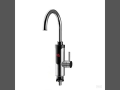 Keran Mixer Panas dan Dingin Pemanas Air Instan untuk Wastafel Dapur Keran Listrik, Katup Air Elektrik