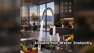 Keran Air Panas Instan untuk Dapur Anda Keran dapur dan kamar mandi, keran listrik panas instan